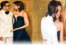 ਫ਼ਿਲਮ ‘83’ ਦੇ ਪ੍ਰੀਮੀਅਰ ਦੌਰਾਨ ਰੋਮਾਂਟਿਕ ਹੋਏ ਰਣਵੀਰ ਸਿੰਘ ਨੇ ਪਤਨੀ ਦੀਪਿਕਾ ਨੂੰ ਕੀਤੀ ਕਿੱਸ (ਦੇਖੋ ਤਸਵੀਰਾਂ)