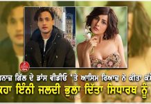 ਸ਼ਹਿਨਾਜ਼ ਗਿੱਲ ਦੇ ਡਾਂਸ ਵੀਡੀਓ ‘ਤੇ ਆਸਿਮ ਰਿਆਜ਼ ਨੇ ਕੀਤਾ ਕੰਮੈਂਟ ,ਕਿਹਾ ਇੰਨੀ ਜਲਦੀ ਭੁਲਾ ਦਿੱਤਾ ਸਿਧਾਰਥ ਨੂੰ !