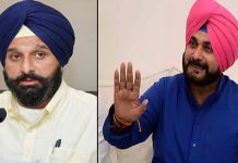 ਮਜੀਠੀਆ ‘ਤੇ FIR, ਸਿੱਧੂ ਨੇ ਡੀਜੀਪੀ ਚਟੋਪਾਧਿਆਏ ਨੂੰ ਦਿੱਤਾ ਥਾਪੜਾ