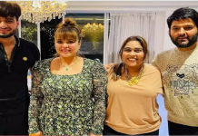 ਅਫਸਾਨਾ ਖਾਨ ਪਤੀ ਸਾਜ਼ ਦੇ ਨਾਲ Dinner ਕਰਨ ਪਹੁੰਚੀ ਕਪਿਲ ਸ਼ਰਮਾ ਦੇ ਘਰ , ਦੇਖੋ ਤਸਵੀਰਾਂ