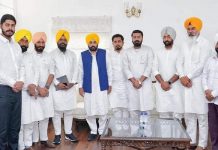 ‘ਆਪ’ ਵਿਧਾਇਕਾਂ ਨੇ ਮੁੱਖ ਮੰਤਰੀ ਭਗਵੰਤ ਮਾਨ ਨਾਲ ਕੀਤੀ ਮੁਲਾਕਾਤ