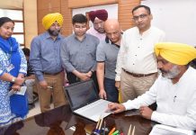 ਹਰਪਾਲ ਸਿੰਘ ਚੀਮਾ ਵੱਲੋਂ ਸਹਿਕਾਰੀ ਖੇਤੀਬਾੜੀ ਵਿਕਾਸ ਬੈਂਕ ਦੀ ਵੈੱਬਸਾਈਟ ਜਾਰੀ