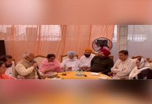 ਪਟਿਆਲਾ ਵਿਖੇ ਨਵਜੋਤ ਸਿੱਧੂ ਦੇ ਘਰ ਪੁੱਜੇ ਕਾਂਗਰਸੀ ਆਗੂ