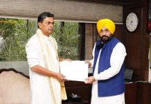 ਪੰਜਾਬ ਦੇ ਮੁੱਖ ਮੰਤਰੀ ਭਗਵੰਤ ਮਾਨ ਨੇ ਕੇਂਦਰੀ ਬਿਜਲੀ ਮੰਤਰੀ ਆਰ.ਕੇ. ਸਿੰਘ ਨਾਲ ਕੀਤੀ ਮੁਲਾਕਾਤ