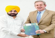 ਮੁੱਖ ਮੰਤਰੀ ਭਗਵੰਤ ਮਾਨ ਵਲੋਂ ਆਸਟ੍ਰੇਲੀਆ ਦੇ ਰਾਜਦੂਤ ਨਾਲ ਮੁਲਾਕਾਤ