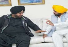 ਮੁੱਖ ਮੰਤਰੀ ਭਗਵੰਤ ਮਾਨ ਨੂੰ ਮਿਲਣ ਤੋਂ ਬਾਅਦ ਨਵਜੋਤ ਸਿੱਧੂ ਨੇ ਮਾਨ ਦੀ ਕੀਤੀ ਤਾਰੀਫ