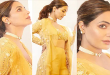 Yellow ਆਊਟਫਿਟ ‘ਚ ਹਿਨਾ ਖਾਨ ਨੇ ਕਰਵਾਇਆ ਖ਼ੂਬਸੂਰਤ ਫੋਟੋਸ਼ੂਟ,ਸ਼ੇਅਰ ਕੀਤੀਆਂ ਤਸਵੀਰਾਂ