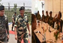 BSF ਤੇ ਪਾਕਿ ਰੇਂਜਰਾਂ ਵਿਚਾਲੇ ਮੀਟਿੰਗ: ਭਾਰਤ ਨੇ ਪਾਕਿਸਤਾਨ ਵਾਲੇ ਪਾਸਿਓਂ ਡਰੱਗ ਤਸਕਰੀ ਅਤੇ ਡਰੋਨ ਗਤੀਵਿਧੀਆਂ ‘ਤੇ ਇਤਰਾਜ਼ ਜਤਾਇਆ