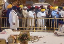 ਦਰਬਾਰ ਸਾਹਿਬ ਨਤਮਸਤਕ ਹੋਏ ਮੁੱਖ ਮੰਤਰੀ ਭਗਵੰਤ ਮਾਨ