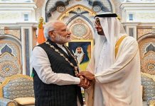 G-7 ਸੰਮੇਲਨ ਤੋਂ ਬਾਅਦ ਅਬੂ ਧਾਬੀ ਪਹੁੰਚੇ ਪੀਐਮ ਮੋਦੀ, UAE ਰਾਸ਼ਟਰਪਤੀ ਨੇ ਕੀਤਾ ਨਿੱਘਾ ਸਵਾਗਤ