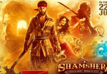 ਵੱਡੇ ਪਰਦੇ ‘ਤੇ ਰਿਲੀਜ਼ ਹੋਈ ਫਿਲਮ ‘ਸ਼ਮਸ਼ੇਰਾ’,ਡਬਲ ਰੋਲ ਨਿਭਾਉਂਦੇ ਨਜ਼ਰ ਆਉਣਗੇ ਰਣਬੀਰ ਕਪੂਰ