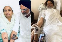 ਪੁੱਤ ਦੀ ਯਾਦ ਬਾਂਹ ‘ਤੇ: ਸਿੱਧੂ ਮੂਸੇਵਾਲਾ ਦੇ ਮਾਂ-ਪਿਓ ਨੇ ਆਪਣੀਆਂ ਬਾਹਾਂ ‘ਤੇ ਬਣਵਾਇਆ ਪੁੱਤ ਦਾ ਟੈਟੂ