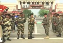 ਈਦ-ਉਲ-ਅਜ਼ਹਾ: ਅਟਾਰੀ ਸਰਹੱਦ ‘ਤੇ ਬੀਐਸਐਫ ਜਵਾਨਾਂ ਨੇ ਪਾਕਿਸਤਾਨੀ ਰੇਂਜਰਾਂ ਨੂੰ ਦਿੱਤੀਆਂ ਸ਼ੁੱਭਕਾਮਨਾਵਾਂ