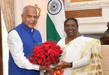 ਪੰਜਾਬ ਦੇ ਰਾਜਪਾਲ ਬਨਵਾਰੀਲਾਲ ਪੁਰੋਹਿਤ ਨੇ ਨਵੇਂ ਚੁਣੇ ਗਏ ਰਾਸ਼ਟਰਪਤੀ ਦ੍ਰੋਪਦੀ ਮੁਰਮੂ ਨਾਲ ਕੀਤੀ ਮੁਲਾਕਾਤ