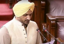 ਪੰਜਾਬ ਤੋਂ ਰਾਜ ਸਭਾ ਮੈਂਬਰ ਹਰਭਜਨ ਸਿੰਘ ਨੇ ਸੰਸਦ ਮੈਂਬਰ ਵਜੋਂ ਚੁੱਕੀ ਸਹੁੰ