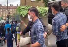 ਲੰਡਨ ਦੀਆਂ ਸੜਕਾਂ ‘ਤੇ ਭੀੜ ‘ਚ ਫਸੇ ਮਹਿੰਦਰ ਸਿੰਘ ਧੋਨੀ