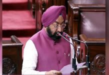 ਪੰਜਾਬ ਤੋਂ ਰਾਜ ਸਭਾ ਮੈਂਬਰ ਵਿਕਰਮਜੀਤ ਸਿੰਘ ਸਾਹਨੀ ਨੇ ਸੰਸਦ ਮੈਂਬਰ ਵਜੋਂ ਚੁੱਕੀ ਸਹੁੰ