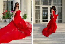 ਰੈੱਡ ਕਲਰ ਦੇ ਗਾਊਨ ‘ਚ ਡੇਜ਼ੀ ਸ਼ਾਹ ਨੇ ਸ਼ੇਅਰ ਕੀਤੀਆਂ ਖ਼ੂਬਸੂਰਤ ਤਸਵੀਰਾਂ,ਫੈਨਜ਼ ਨੂੰ ਆ ਰਹੀਆਂ ਪਸੰਦ