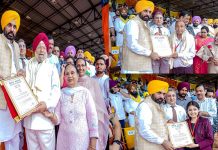 ਮਾਨ ਵੱਲੋਂ ਸੁਤੰਤਰਤਾ ਦਿਵਸ ਮੌਕੇ ਸੱਤ ਉੱਘੀਆਂ ਸ਼ਖ਼ਸੀਅਤਾਂ ਦਾ ਸਟੇਟ ਐਵਾਰਡ ਨਾਲ ਸਨਮਾਨ