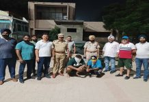 ਨਜਾਇਜ਼ ਸ਼ਰਾਬ ਦੀਆਂ 30 ਪੇਟੀਆਂ ਸਮੇਤ ਦੋ ਕਾਬੂ