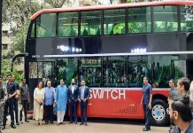 ਨਿਤਿਨ ਗਡਕਰੀ ਨੇ ਭਾਰਤ ਦੀ ਪਹਿਲੀ ਇਲੈਕਟ੍ਰਿਕ ਡਬਲ ਡੇਕਰ ਏਸੀ ਬੱਸ ‘ਮੈਟਰੋ ਡੇਕਰ’ ਕੀਤੀ ਲਾਂਚ