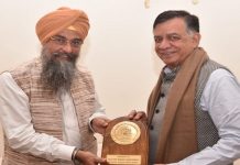 ਪੰਜਾਬ ਵਿਧਾਨ ਸਭਾ ਦੇ ਸਪੀਕਰ ਸੰਧਵਾਂ ਨਾਲ ਅੱਜ ਯੂ.ਪੀ ਵਿਧਾਨ ਸਭਾ ਦੇ ਸਪੀਕਰ ਨੇ ਕੀਤੀ ਮੁਲਾਕਾਤ