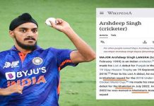 Wikipedia ਨੇ ਅਰਸ਼ਦੀਪ ਦਾ ਨਾਂ ਖਾਲਿਸਤਾਨ ਨਾਲ ਜੋੜਿਆ; ਭਾਰਤ ਸਰਕਾਰ ਨੇ Wikipedia ਨੂੰ ਭੇਜਿਆ ਨੋਟਿਸ