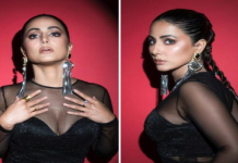 ਬਲੈਕ ਟਰਾਂਸਪੇਰੈਂਟ ਡਰੈੱਸ ‘ਚ ਹਿਨਾ ਨੇ ਕਰਵਾਇਆ ਬੋਲਡ ਫੋਟੋਸ਼ੂਟ, ਦੇਖ ਪ੍ਰਸ਼ੰਸਕਾਂ ਦੇ ਉੱਡੇ ਹੋਸ਼