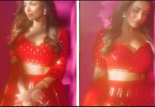 ਰੈੱਡ ਲਹਿੰਗੇ ‘ਚ ਹੁਸਨ ਦੇ ਜਲਵੇ ਬਿਖੇਰਦੀ ਨਜ਼ਰ ਆਈ ਮਲਾਇਕਾ ਅਰੋੜਾ,ਦੇਖੋ ਵਾਇਰਲ ਵੀਡੀਓ