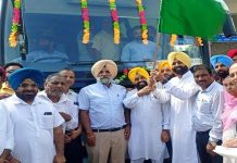 ਟਰਾਂਸਪੋਰਟ ਮੰਤਰੀ ਵੱਲੋਂ ਪੱਟੀ ਤੋਂ ਚੰਡੀਗੜ੍ਹ ਲਈ ਵਾਲਵੋ ਬੱਸ ਸੇਵਾ ਦੀ ਸ਼ੁਰੂਆਤ