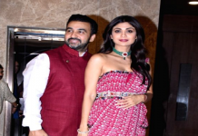 ਦੀਵਾਲੀ ਪਾਰਟੀ ‘ਚ ਸ਼ਿਲਪਾ ਸ਼ੈੱਟੀ ਨਾਲ ਅਜੀਬ ਮਾਸਕ ਪਾ ਕੇ ਪਹੁੰਚੇ ਰਾਜ ਕੁੰਦਰਾ,ਦੇਖੋ ਵਾਇਰਲ ਵੀਡੀਓ