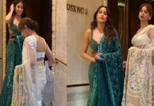 ਦੀਵਾਲੀ ਪਾਰਟੀ ‘ਚ ਸਾੜ੍ਹੀ ਨਾਲ ਸਟਰਗਲ ਕਰਦੀ ਨਜ਼ਰ ਆਈ ਖੁਸ਼ੀ ਕਪੂਰ, ਭੈਣ ਜਾਹਨਵੀ ਨੇ ਇਸ ਤਰ੍ਹਾਂ ਕੀਤੀ ਮਦਦ