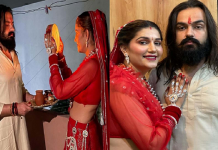 ਲਾਲ ਜੋੜੇ ‘ਚ ਚੰਨ ਨੂੰ ਦੇਖ ਸਪਨਾ ਚੌਧਰੀ ਨੇ ਉਤਾਰੀ ਆਪਣੇ ਪਤੀ ਦੀ ਆਰਤੀ, ਸ਼ੇਅਰ ਕੀਤਾ ਖ਼ੂਬਸੂਰਤ ਵੀਡੀਓ