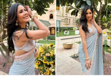 ਕੈਟਰੀਨਾ ਕੈਫ਼ ਨੇ ਸਾੜ੍ਹੀ ‘ਚ ਬਿਖੇਰਿਆ ਹੁਸਨ ਦਾ ਜਲਵਾ,ਬਲੂ ਸਾੜ੍ਹੀ ‘ਚ ਸ਼ੇਅਰ ਕੀਤੀਆਂ ਤਸਵੀਰਾਂ