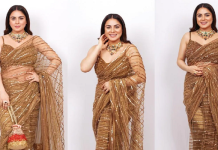 ਸ਼ਰਧਾ ਆਰੀਆ ਨੇ ਸ਼ੇਅਰ ਕੀਤੀਆਂ ਨਵੀਆਂ ਤਸਵੀਰਾਂ, ਗੋਲਡਨ ਸਾੜ੍ਹੀ ‘ਚ ਅਦਾਕਾਰਾ ਦਾ ਦਿੱਸਿਆ ਗਲੈਮਰਸ ਅੰਦਾਜ਼