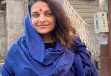 ਮਾਤਾ ਜਵਾਲਾ ਜੀ ਦੇ ਦਰਸ਼ਨ ਕਰਨ ਪਹੁੰਚੀ ਹਿਮਾਂਸ਼ੀ ਖੁਰਾਣਾ ,ਦੇਖੋ ਤਸਵੀਰਾਂ