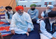 ਕੌਮੀ ਇੰਨਸਾਫ਼ ਮੋਰਚੇ ਵਿਚ ਕੌਮੀ ਕਿਸਾਨ ਆਗੂ ਰਕੇਸ਼ ਟਿਕੈਤ ਆਪਣੇ ਸਾਥੀਆਂ ਸਮੇਤ ਪਹੁੰਚੇ