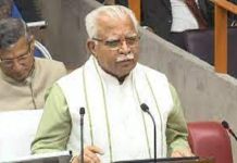 ਹਰਿਆਣਾ ਦੇ ਮੁੱਖ ਮੰਤਰੀ ਮਨੋਹਰ ਲਾਲ ਨੇ ਪੇਸ਼ ਕੀਤਾ ਬਜਟ, ਬੁਢਾਪਾ ਪੈਨਸ਼ਨ ‘ਚ 250 ਰੁਪਏ ਦਾ ਕੀਤਾ ਵਾਧਾ