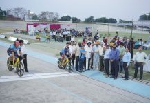 ਏਸ਼ੀਅਨ ਸਾਇਕਲਿੰਗ ਕਨਫੈਡਰੇਸ਼ਨ ਦੇ ਜਨਰਲ ਸਕੱਤਰ ਉਂਕਾਰ ਸਿੰਘ ਨੇ ਕੀਤਾ ਉਦਘਾਟਨ