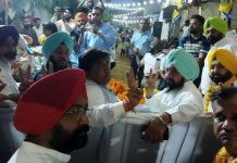 ਜਲੰਧਰ ਜ਼ਿਮਨੀ ਚੋਣ: ਕਾਂਗਰਸ ਦੇ ਜ਼ਿਲ੍ਹੇ ਯੂਥ ਸਕੱਤਰ ਨੇ ਆਪਣੇ ਸਾਥੀਆਂ ਸਮੇਤ ਫੜਿਆ ‘ਆਪ’ ਦਾ ਪੱਲਾ