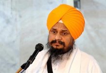 ਜਥੇਦਾਰ ਗਿਆਨੀ ਹਰਪ੍ਰੀਤ ਸਿੰਘ ਨੇ ਪ੍ਰਕਾਸ਼ ਸਿੰਘ ਬਾਦਲ ਦੇ ਦਿਹਾਂਤ ‘ਤੇ ਕੀਤਾ ਦੁੱਖ ਦਾ ਪ੍ਰਗਟਾਵਾ