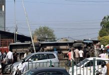 ਜ਼ੀਰਕਪੁਰ ‘ਚ ਦਰਦਨਾਕ ਹਾਦਸਾ, ਐਕਟਿਵਾ ਸਵਾਰ ਨੂੰ ਬਚਾਉਂਦਿਆਂ ਸਵਾਰੀਆਂ ਨਾਲ ਭਰੀ ਬੱਸ ਪਲਟੀ