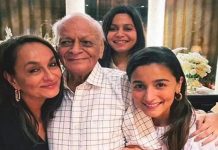 ਆਲੀਆ ਭੱਟ ਦੇ ਨਾਨਾ ਨਰਿੰਦਰ ਨਾਥ ਰਾਜ਼ਦਾਨ ਦਾ 93 ਸਾਲ ਦੀ ਉਮਰ ‘ਚ ਦਿਹਾਂਤ