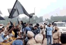 Hoshiarpur ‘ਚ ਸੁਨੀਲ ਜਾਖੜ ਦਾ ਵਿਰੋਧ, ਦਿਖਾਏ ਕਾਲੇ ਝੰਡੇ