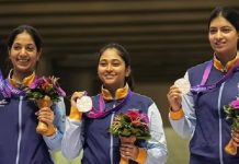 ਏਸ਼ੀਆਈ ਖੇਡਾਂ ਵਿੱਚ ਭਾਰਤ ਦੀ ਜ਼ਬਰਦਸਤ ਸ਼ੁਰੂਆਤ, ਪਹਿਲੇ ਦਿਨ ਹੀ ਜਿੱਤੇ ਪੰਜ ਤਗਮੇ