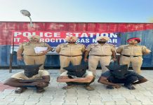 ਮੋਹਾਲੀ ਪੁਲਿਸ ਨੇ ਸ਼ਟਰਿੰਗ ਸਮਾਨ ਚੋਰੀ ਕਰਨ ਵਾਲਿਆਂ ਨੂੰ ਕੀਤਾ ਗ੍ਰਿਫ.ਤਾਰ