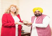 ਨੀਦਰਲੈਂਡ ਦੀ ਅੰਬੈਸਡਰ Marisa Gerards ਨਾਲ ਮੁੱਖ ਮੰਤਰੀ ਮਾਨ ਨੇ ਕੀਤੀ ਮੁਲਾਕਾਤ