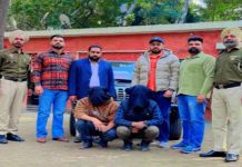 50 ਗ੍ਰਾਮ ਹੈਰੋ.ਇਨ ਸਮੇਤ ਦੋ ਦੋ.ਸ਼ੀਆਂ ਨੂੰ ਕੀਤਾ ਗ੍ਰਿ.ਫਤਾਰ