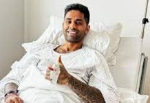 ਸੂਰਿਆਕੁਮਾਰ ਯਾਦਵ ਦੀ ਜਰਮਨੀ ‘ਚ ਸਰਜਰੀ ਹੋਈ ਸਫਲ, IPL ਤੱਕ ਮੈਦਾਨ ‘ਤੇ ਵਾਪਸੀ ਦੀ ਸੰਭਾਵਨਾ