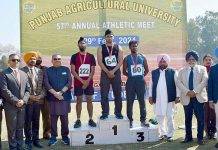 MP ਸੰਜੀਵ ਅਰੋੜਾ ਨੇ ਪੀਏਯੂ ਵਿੱਚ ਬਿਹਤਰ ਖੇਡ ਸਹੂਲਤਾਂ ਲਈ ਹਰ ਸੰਭਵ ਮਦਦ ਦਾ ਭਰੋਸਾ ਦਿੱਤਾ